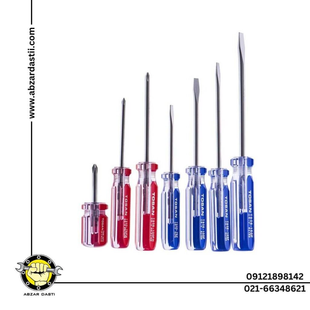 پیچ گوشتی 7 عددی توسن tosan