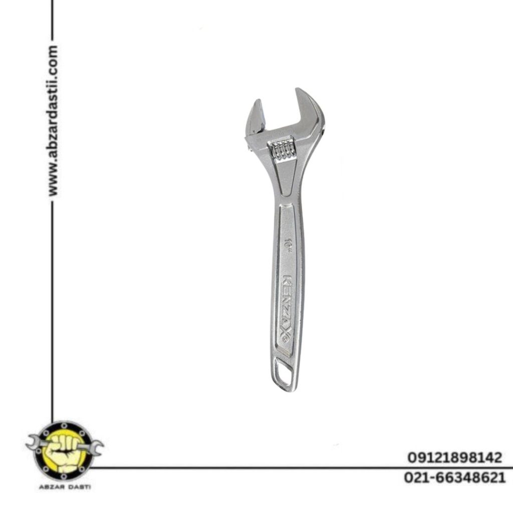 آچار فرانسه 10 اینچی کنزاکس