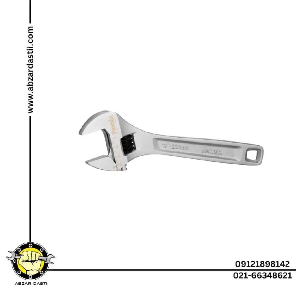 آچار فرانسه سایز 10 رونیکس مدل LIBRA کد RH-2403