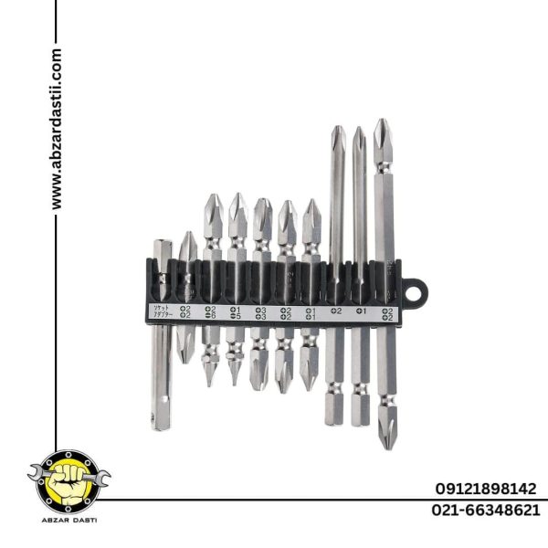 ست نوک پیچ ‌گوشتی 10 پارچه جتک مدل 033110