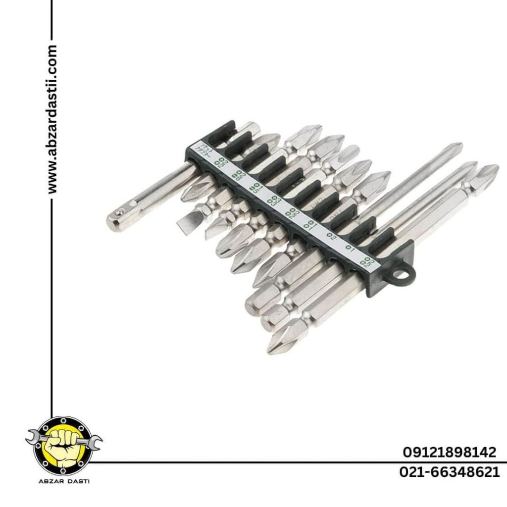ست نوک پیچ ‌گوشتی 10 پارچه جتک مدل 033110