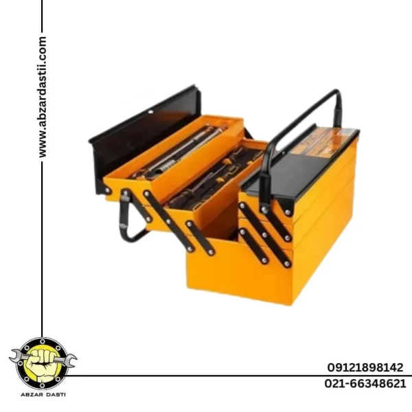 جعبه بکس و ابزار 59 پارچه دینگی مدل 110059