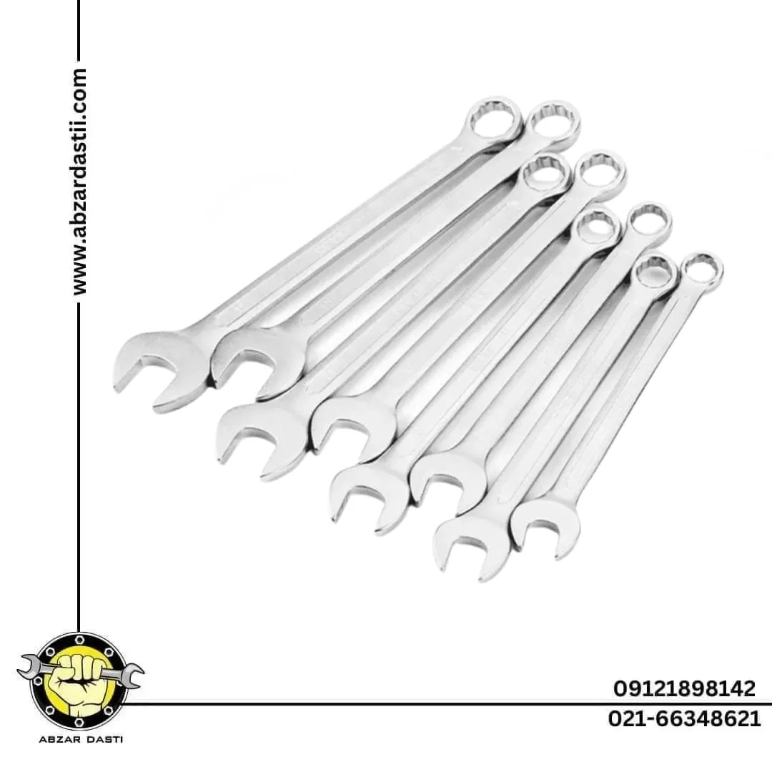 ساختار آچار یک سر تخت یک سر رینگی دینگی 11002