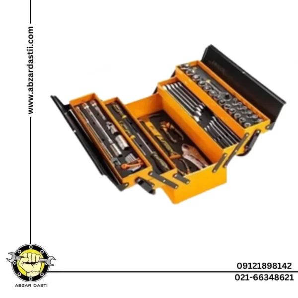 مشخصات جعبه بکس و ابزار 59 پارچه دینگی مدل 110059